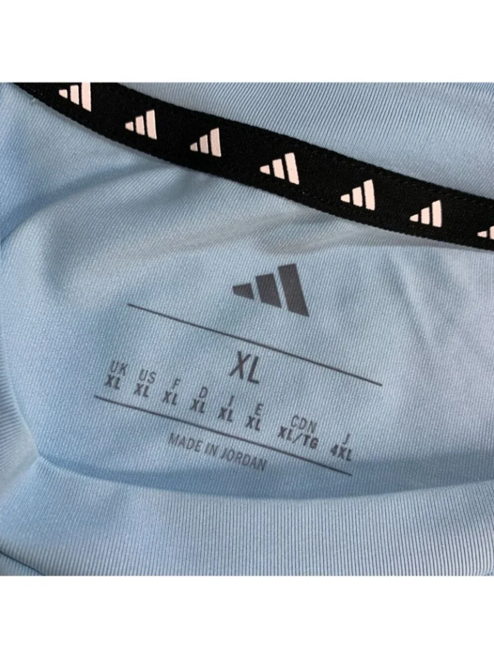 NWT Adidas   Men's XL Active T Shirt Blue
